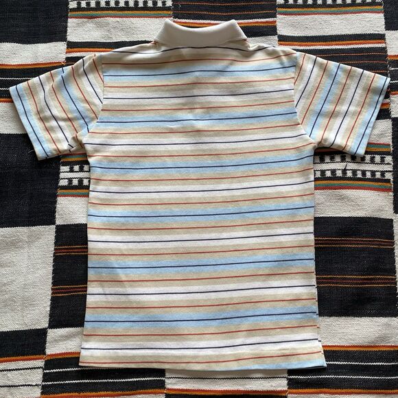 Vintage 70’s Our Gang Healthtex Button Collared Boy’s Tee Shirt. USA. Size 12. - Picture 2 of 11